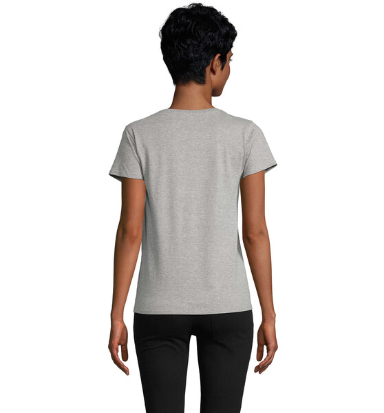 PIONEER WOMEN T-shirt 175g - Cinzento Dois TonsM