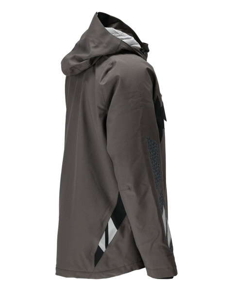 Winter Jacket - MASCOT® - Dark Anthracite / Black / L