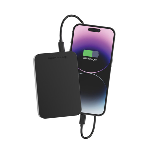 Powerbanka 10000mAh Urban Vitamin Compton z RCS alu a plastu - Čierna