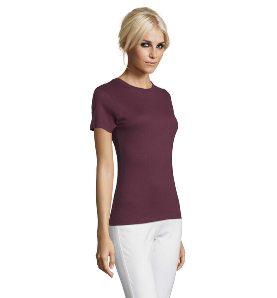 REGENT T-SHIRT SENHORA 150g Regent Women - BurgundyL