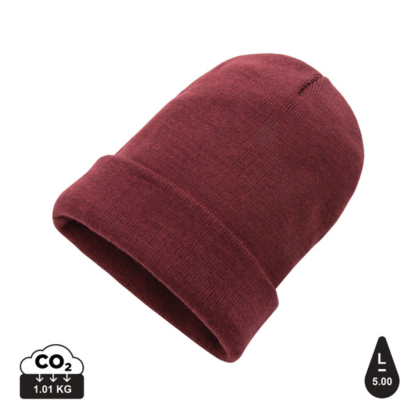 Beanie čepice Impact z Polylana® AWARE™ - Červená