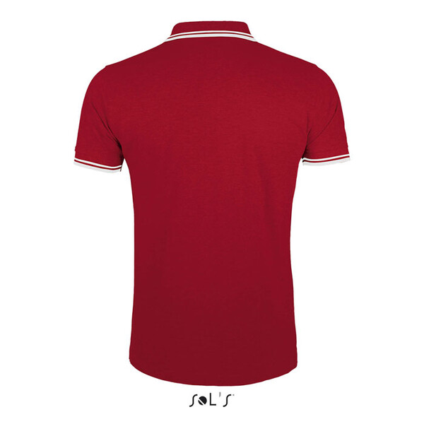 PASADENA pólo homem 200g Pasadena Men - Vermelho / BrancoM