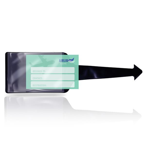 Identificador Para Mala De Viagem Em Pvc - Branco