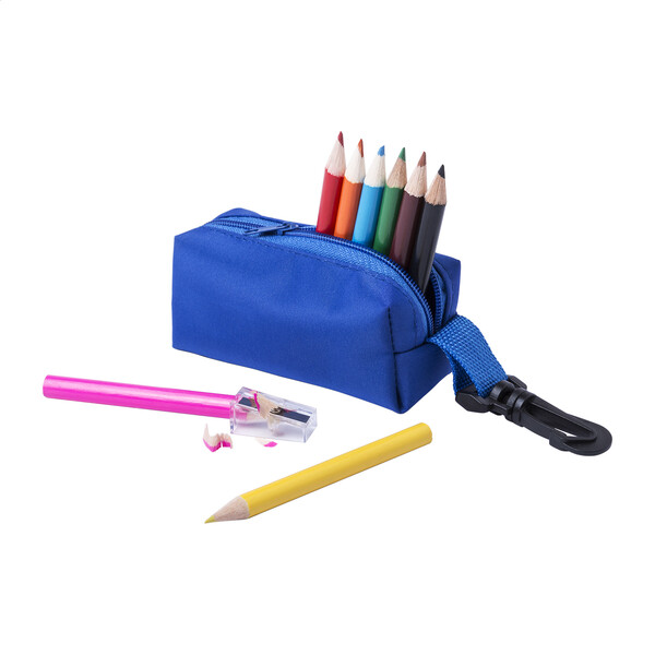 Set de crayons de couleur Medina - Bleu