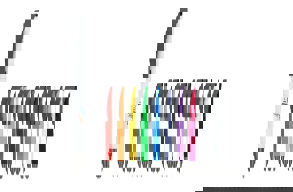 Ballpen Vegas softtouch metal clip - White