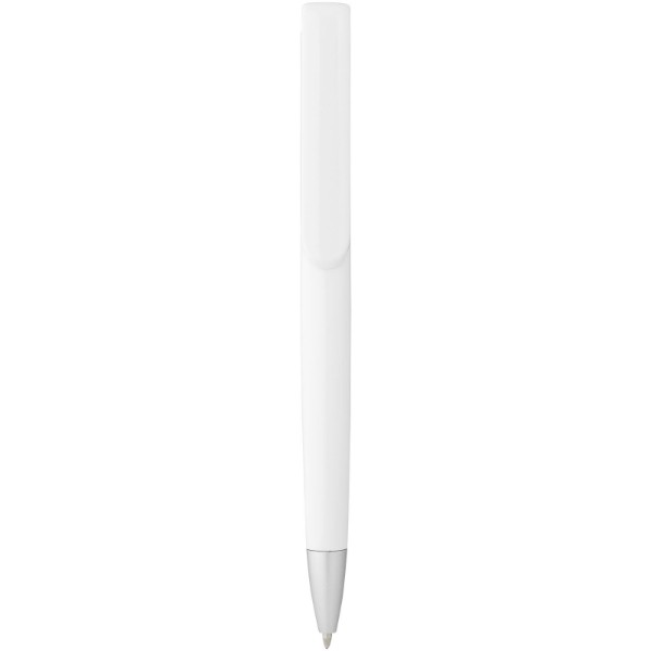 Rio ballpoint pen - White / Solid Black