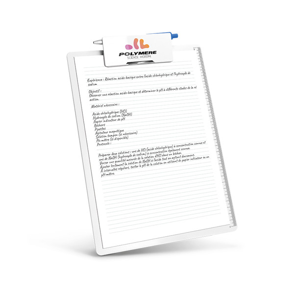 ECRITOIRE AVEC PLAQUE PORTE STYLO