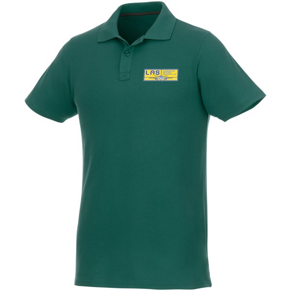 Polo para homem de 180 g/m² Helios - Verde floresta / S