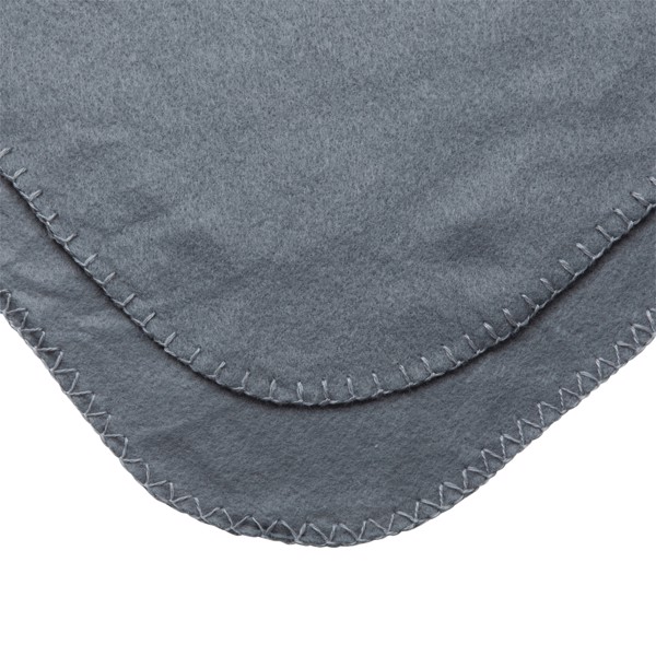 Fleece-Decke im Etui - Anthrazit