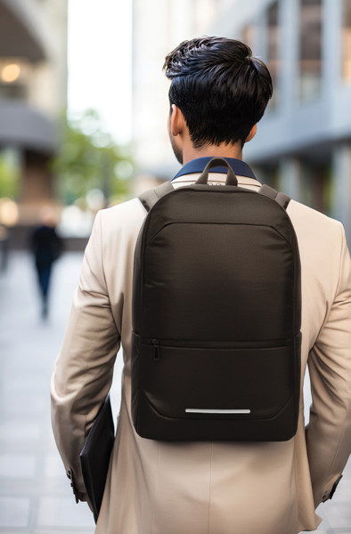 CityPack AWARE™ RPET Zakelijke 15.6 inch laptop rugzak - Zwart