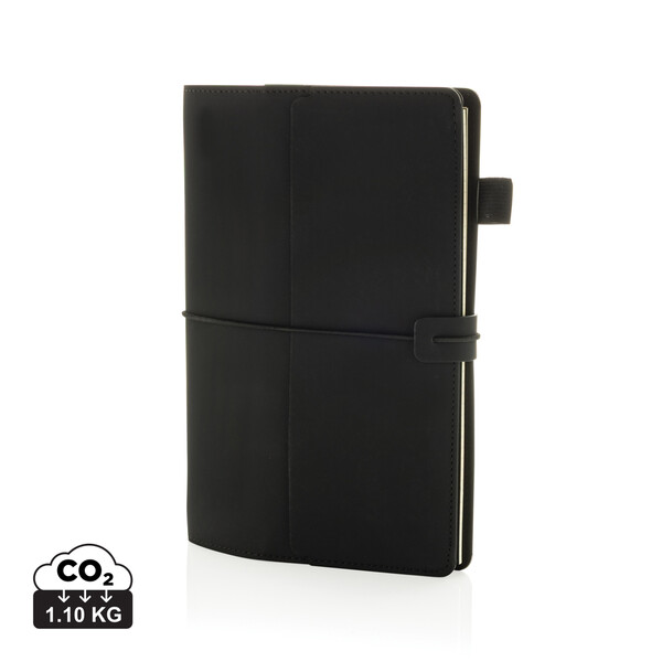 Daily Notes Binder 3 in 1 refillable PU notebook - Black
