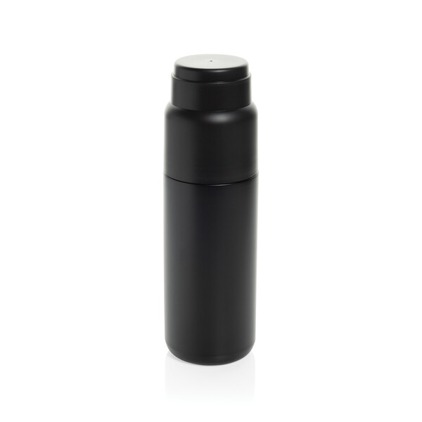 Thermocup RCS recycled vacuum flask with cup 500ml - Black