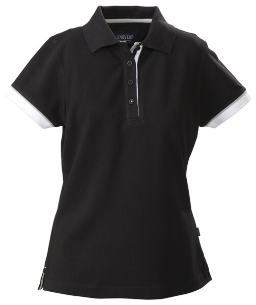 Harvest Antreville Ladies Pique Black S