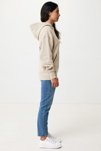 Iqoniq Yoho recycled cotton relaxed hoodie - Desert / XXXL