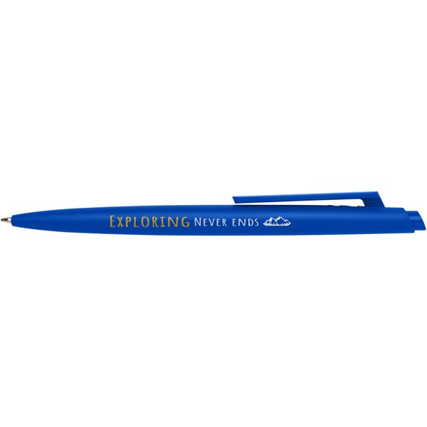 Stylo bille Ipe recyclé RCS (encre noire) - Bleu royal