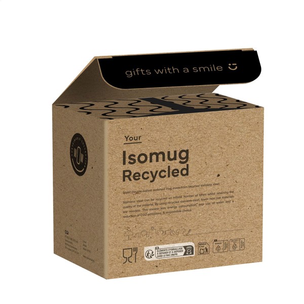 IsoMug RCS Recycled Steel 300 ml - argenté