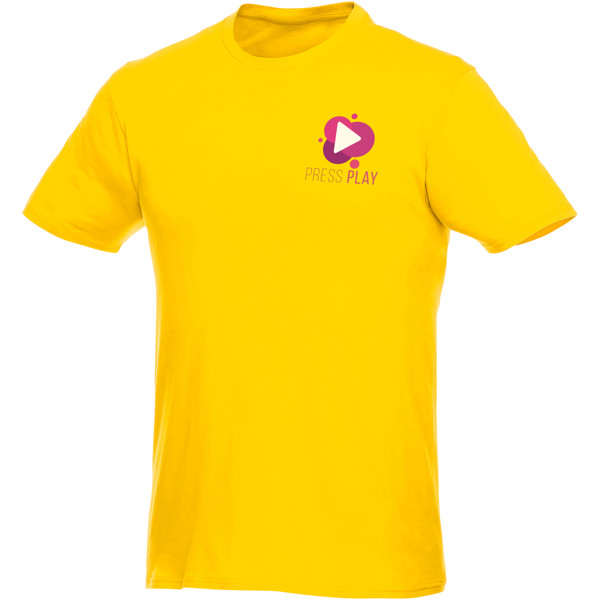 T-shirt homme manches courtes Heros - Jaune / 2XS