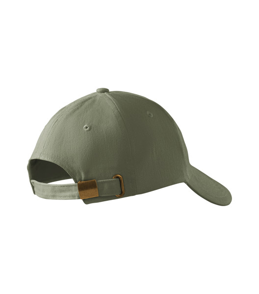 Čepice Unisex Malfini® 6P - Khaki / nastavitelná