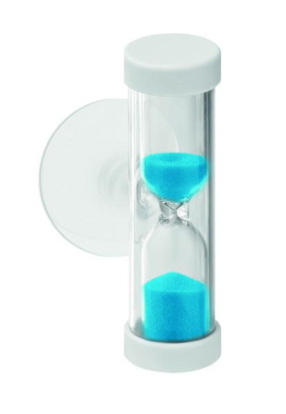 Časovnik Quickshower, 4-minutni pesek, prisesek - Modra