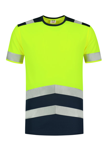 Tričko unisex Tricorp T-Shirt High Vis Bicolor - Fluorescenčná Žltá / M