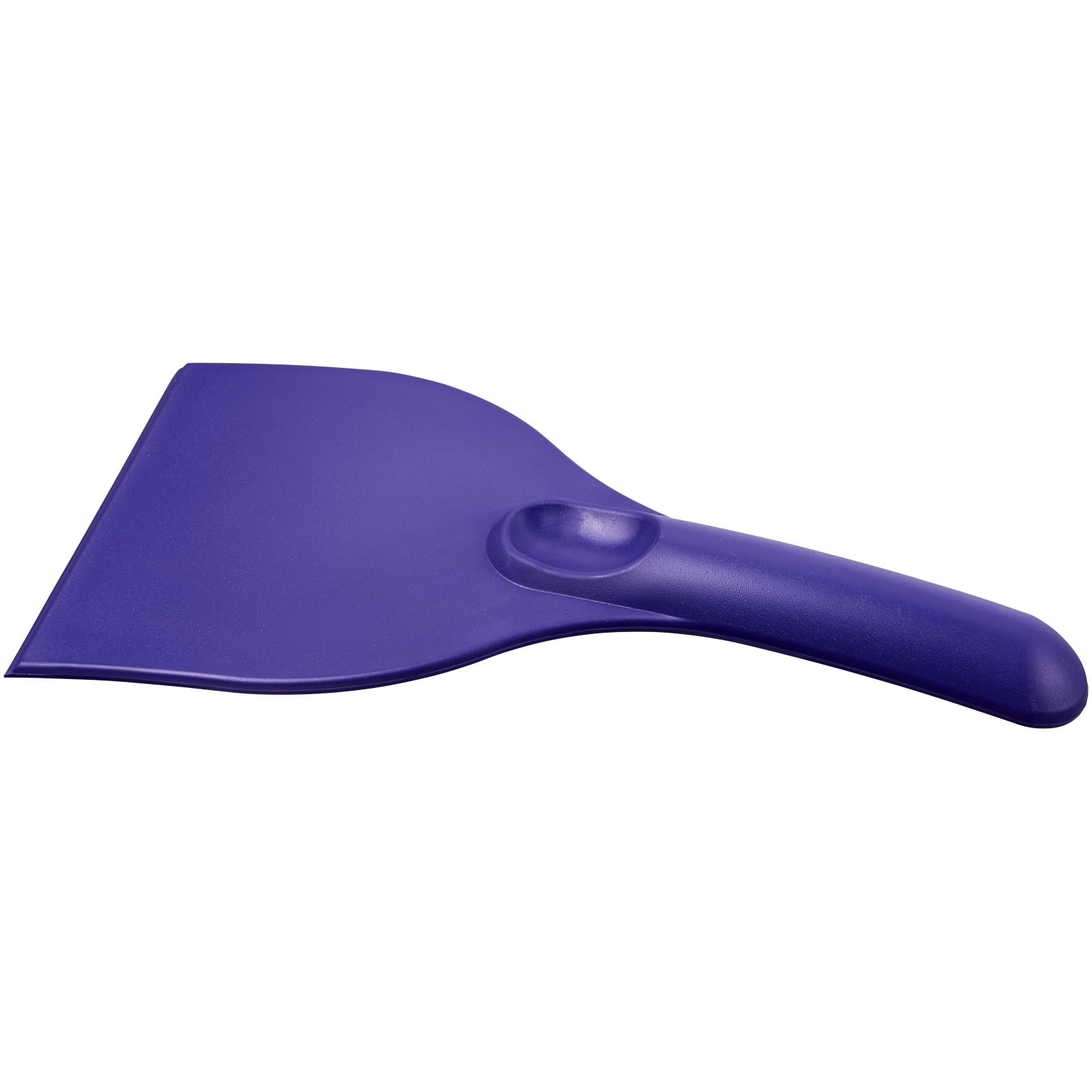 Artur curved plastic ice scraper - Purple