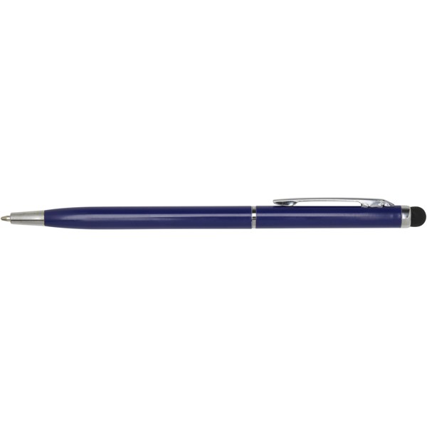 Stylo bille en aluminium Ore avec stylet (encre bleue) - Bleu océan