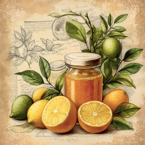 Notique Poznámkový Kalendář Farmářské Trhy 2027, Plastic Free, 30 x 30 cm