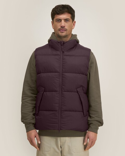 Puffer Gilet 2.0 - Red Brown / XL