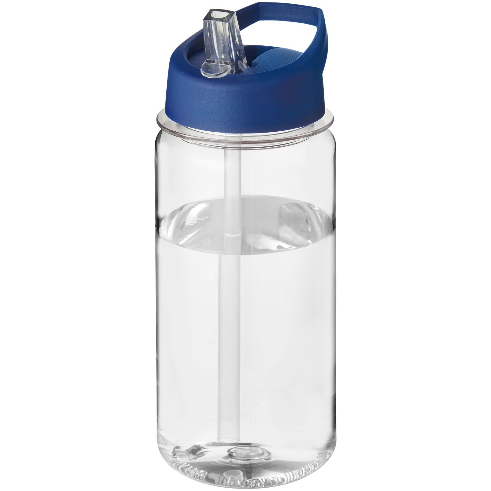 Sportovní láhev s víčkem s hubičkou Octave Tritan™ 600 ml - Průhledná / Modrá