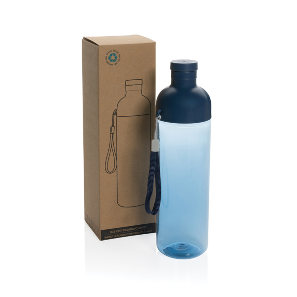 Xd Collection steklenica za vodo neprepustna rPET 600 ml - Mornarica
