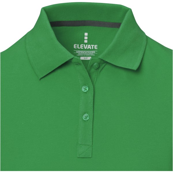 Polo manches courtes femme Calgary - Vert fougère / M