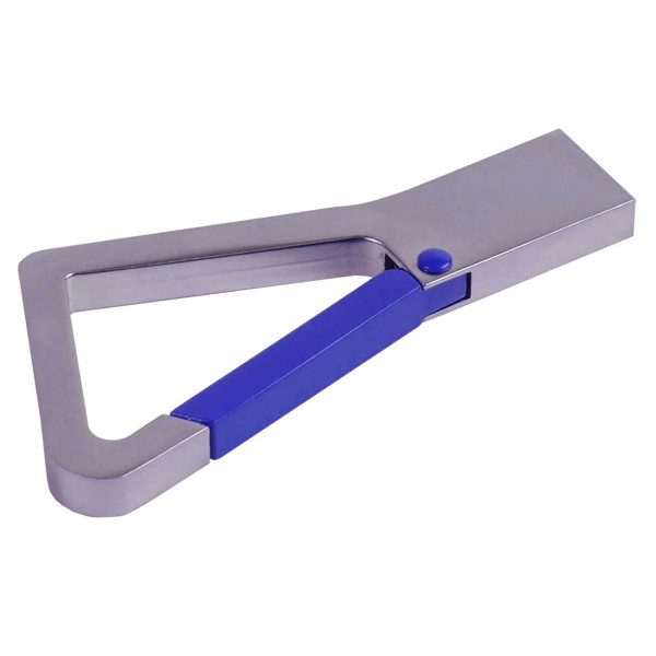 4 Gb Metal Pen Drive With Snap Hook. Upload On Request With Delivery In 2 Weeks - Royal