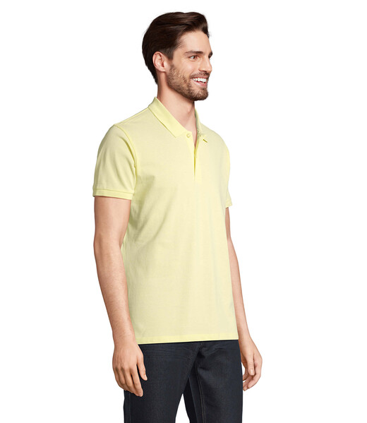 PLANET MEN polo 170g - Amarelo ClaroXL