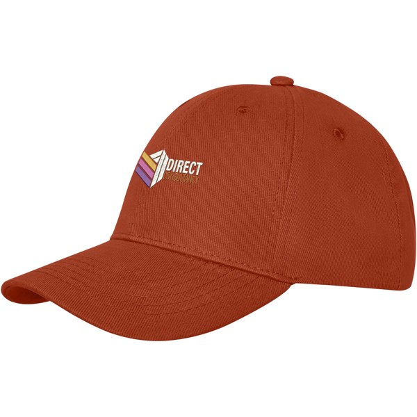 Davis 6 panel cap - Brick