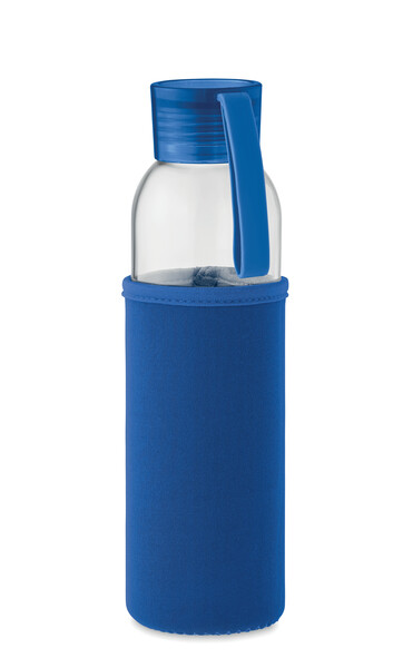 Bouteille verre recyclé 500 ml Ebor - Bleu Royal