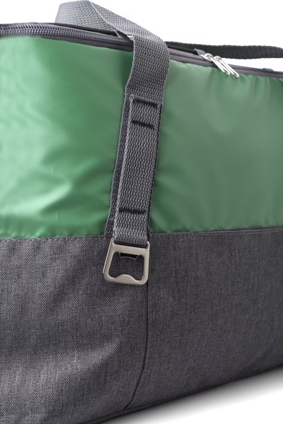 Polycanvas (600D) cooler bag - Green