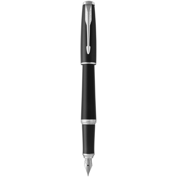 Stylo plume Urban Parker - Noir / Chrome