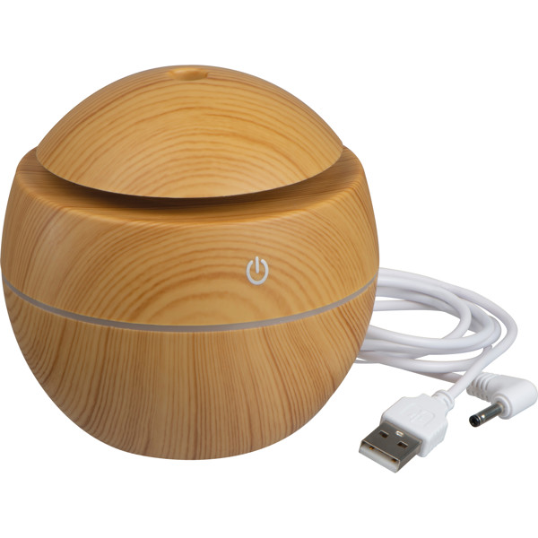 ROSALIE Umidificator pentru aromă cu lumină LED - Brown