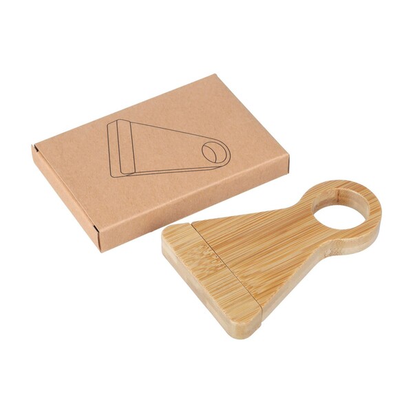 Wine bottle holder Vincio | Recycled bamboo