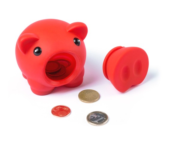 Piggy Bank Donax - Red