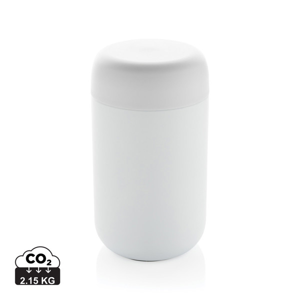 Brew RCS certified recycled stainless steel vacuum tumbler - White