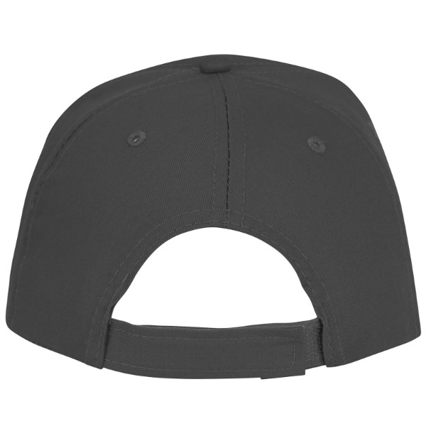 Casquette sandwich 5 panneaux Ceto - Gris storm