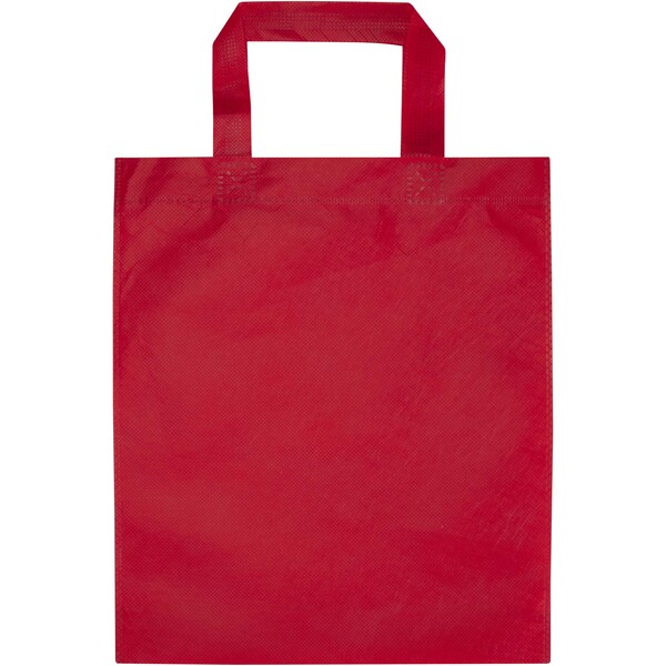 Mini tote bag in tessuto riciclato certificato GRS da 3 litri EcoSeal - Rosso