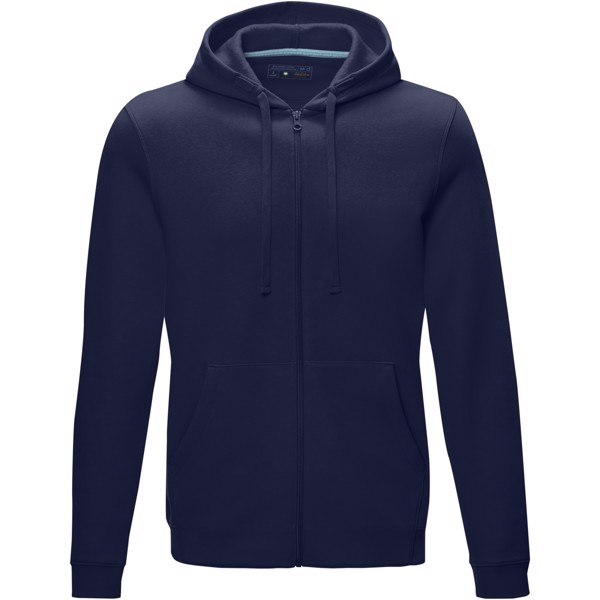 Ruby men’s organic recycled full zip hoodie - Navy / 3XL
