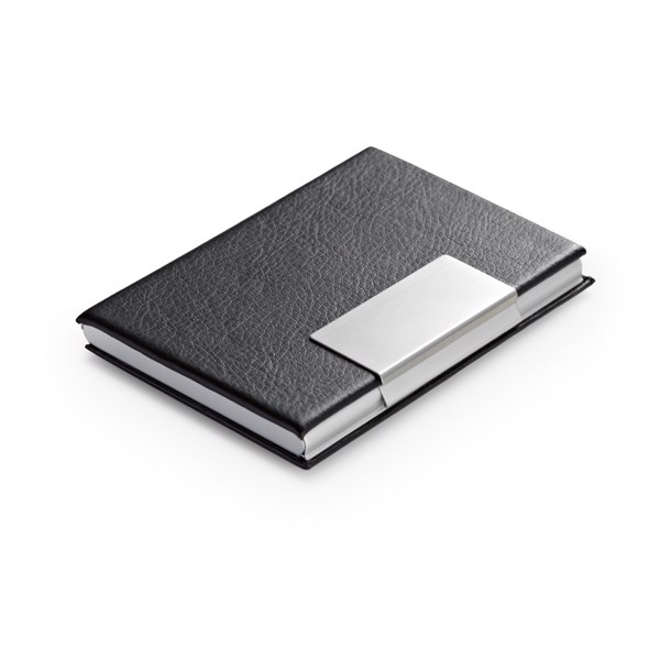 REEVES. Porte-cartes en aluminium et PU