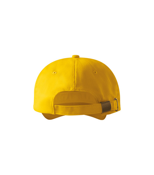 Čiapka Unisex Malfini® 6P - Žltá / nastaviteľná