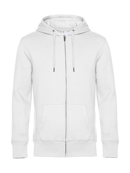 King Zipped Hood - White / 3XL