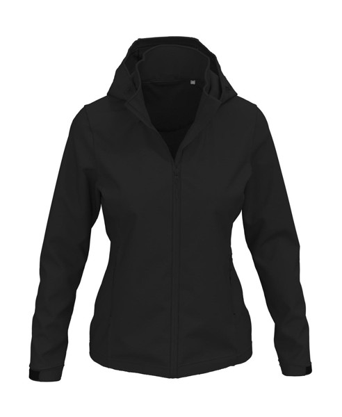Lux Softshell Jacket Women - Black Opal / 2XL