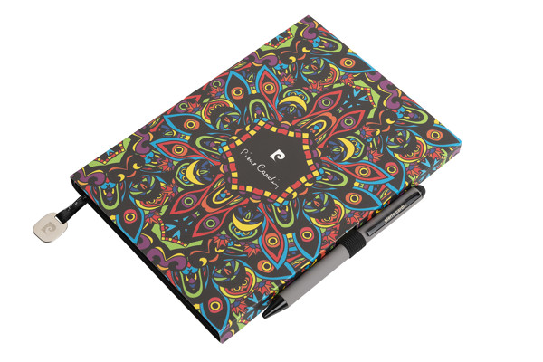 REPORTER Set aus Notizbuch A5 und Kugelschreiber - Grau