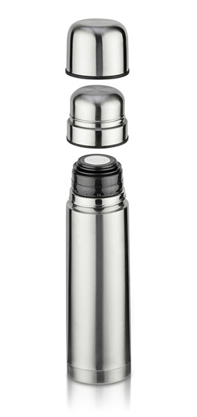 Vacuum flask with two cups PAVO 750 ml